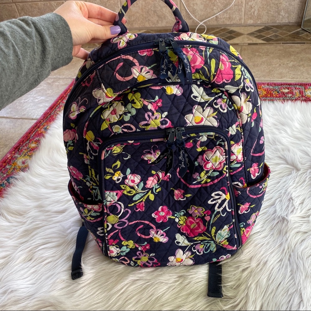 Vera Bradley backpack floral design